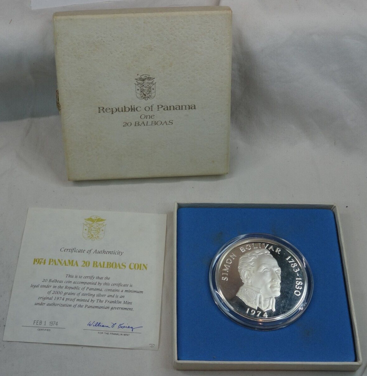 Silver 1974 Panamanian Coins for sale | eBay Silver 1974 Panamanian Coins for sale | eBay