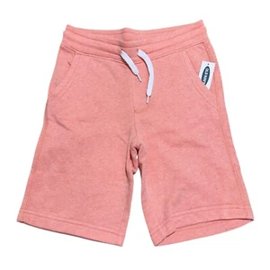 Old Navy Girl Size Medium (8) Coral Stretch Drawstring Fleece Shorts Pockets NWT - Picture 1 of 6