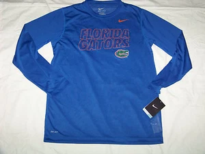 Nike DriFit Youth University of Gators UF Long Sleeve Shirt NWT - Picture 1 of 3