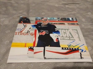 Spencer Knight Florida Panthers Autographed Signed 8X10 Photo In Person Goalie - Imagen 1 de 2