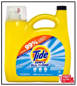 Tide Simply Flüssigwaschmittel, erfrischende Brise, 117 oz, 89 Ladungen - Bild 1 von 3