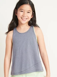 Old Navy Kid Girls Active Go-Dry 2-in-1 Sports Bra Tank Top Size Medium Large - Picture 1 of 1
