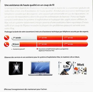 AppleCare Protection Plan – Mac Pro / Power Mac avec écran Apple – Neuf scellé - Photo 1/2