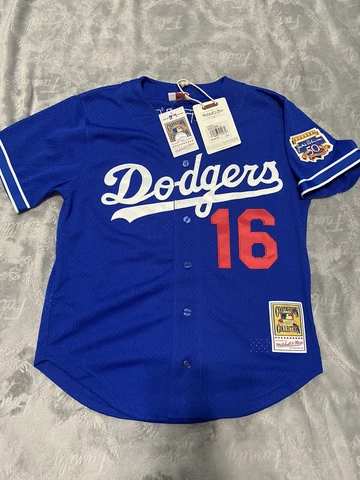 HIDEO NOMO Los Angeles DODGERS Mitchell & Ness Cooperstown Jersey Size Medium Cover