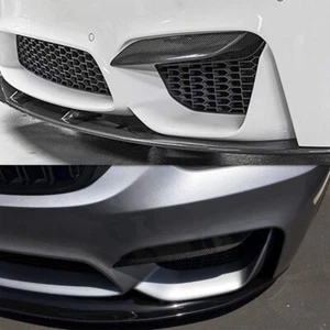 Cubierta de ventilación superior del parachoques delantero de fibra de carbono para BMW F80 M3 F82 F83 M4 15-18 - Imagen 1 de 10