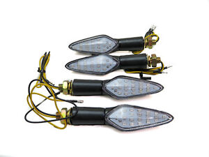 Indicators LED Sequential Full Set 4 For Ducati Hypermotard 1100 S 2008 - 2009