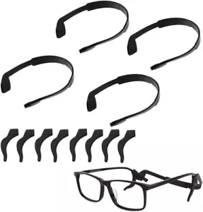 Sport Silicone Anti-Slip Holder for Glasses Free Ear Hook Eyeglass Temple Tip Ad - Picture 1 of 4