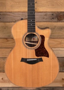 Taylor 414ce Studio Acoustic/Electric Guitar Natural w/ Gigbag - Picture 1 of 9