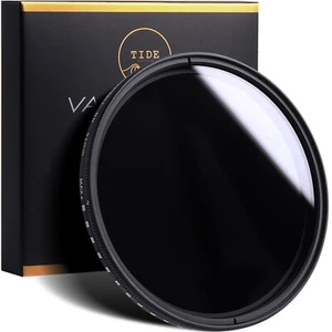 Tide Optics Variable ND Filter (ND2 - ND400) 37mm - 82mm Neutral Density - Picture 1 of 7