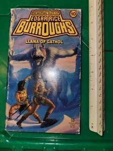LLANA OF GATHOL EDGAR R BURROUGHS PAPER BOOK V.10 MARTIAN TALES 1981 - Picture 1 of 3