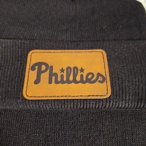 Philadelphia Phillies Leather Iron On Patch For Hats And Clothes 3x2 - Picture 1 of 1