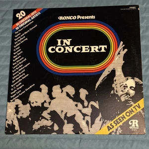 RONCO Presents IN CONCERT LP Vinyl Lynyrd Skynyrd Staple Singers Eric Burdon   - Picture 1 of 6