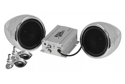 Boss Audio MC420B 600 Watt Motorcycle/ATV Sound System with Bluetooth Audio Stre - Image 1 of 4