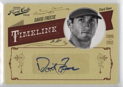 Playoff Prime Cuts Timeline Signatures 2012/25 David Freese #13 automático Foto 1 de 2