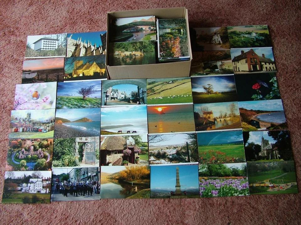 3 KG Box / Bulk Lot of Unused WOMEN'S INSTITUTE & CHARITY Postcards. - Image 1 of 1