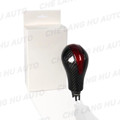 For Nissan Infiniti G25 G37 FX37 EX37 QX70 Q60 QX50 Carbon Fiber Gear Shift Knob Foto 1 de 4