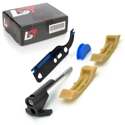 4-TEILIGES Tensor de Cadena Set Para VW Bora Golf IV 4 Passat Polo Nuevo Beatle - Imagen 1 de 2