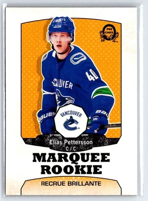 2018-19 Upper Deck O-Pee-Chee Update Retro #611 Elias Pettersson RC Canucks - Image 1 of 2