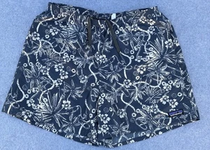 Patagonia Netplus Shells Baggies Shorts gefüttert Kordelzug Blumendruck Herren Medium - Bild 1 von 8