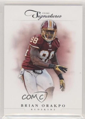 2012 Panini Prime Signatures Brian Orakpo (No Serial Number) #132 - Image 1 of 2