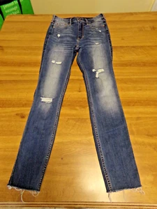3S Junior Mädchen - Hollister Marke Jeans - Ultra Hi Rise Super Skinny - 26x271/2 - Bild 1 von 6