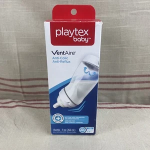 Playtex VentAire 3M+ MEDIUM FLOW, Anti-Colic Prevents Gas Spit Up Fussiness 9 OZ - Picture 1 of 15
