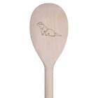30Cm 'Curious Otter' Wooden Cooking Spoon (So00004771)