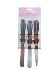 Tala Set Of Three Spatulas For Lifting Smoothing And Delicate Cake Decoration