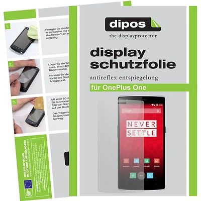 1x dipos Pellicola per Oneplus One Prottetiva Antiriflesso Proteggi Schermo - Immagine 1 di 4
