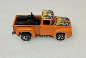 HW's Ford Truck Redline Hi Tail Hauler, org. w/ BLACK Motorcycles, super sharp ! - Picture 1 of 8