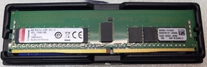 ✅Barrettes Mémoire Serveur Kingston  DDR4 8Gb 1Rx4 PC4-2133P 17000 ECC - Picture 1 of 1