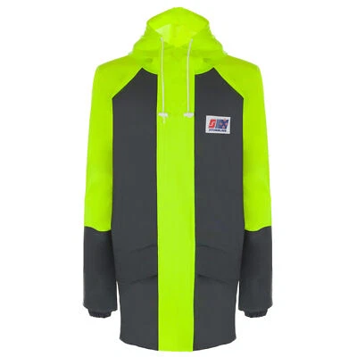 Stormline Stormtex-Air 203 Wet Weather PVC Jacket, Medium (M) Neon/Gray - Image 1 of 4