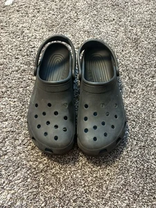 Zueco Crocs Clásico Hombre’s Talla 11 Mujer’s 13 Negro Ligero Cómodo Informal - Imagen 1 de 4