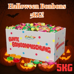 Halloween Bonbons 5 kg – Bunte Süßigkeiten Großpackung für Kinder & Partys - Bild 1 von 1