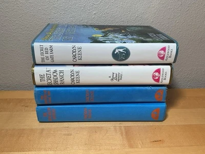 Lot Of 4 Nancy Drew Mystery Stories Carolyn Keene Applewood - 1990’s - Imagem 1 de 4