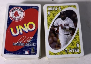 David Ortiz UNO Boston Red Sox Limited Edition Card Game 111 Replacement Cards - Picture 1 of 3