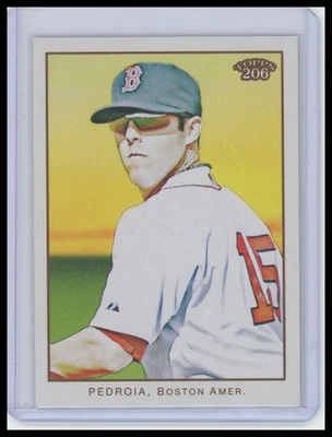 2009 Topps 206 #71 Dustin Pedroia - Image 1 of 2