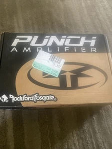 Nuevo amplificador de 4 canales Rockford Fosgate Punch X400.4. Trans Ana. Hecho en USA - Imagen 1 de 5