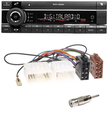 Kienzle Bluetooth MP3 USB DAB Autoradio für Mazda MPV (1988-1999) - Bild 1 von 4