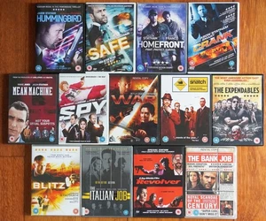 JASON STATHAM BEST OF 13 x dvd MEGA collection job lot BUNDLE joblot SET - Imagen 1 de 1