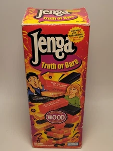 Juego de colección Jenga Truth or Dare 1986/2003 Pokonobe y Hasbro - Imagen 1 de 11