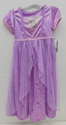 Disney Princess Rapunzel Girls Purple Play Dress Up Party Halloween Costume 5T - Image 1 of 4