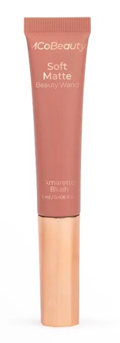 MCo BEAUTY SOFT MATTE BEAUTY WAND SHADE AMARETTO BLUSH NEW 0.405 Fl Oz (x5) - Image 1 of 1