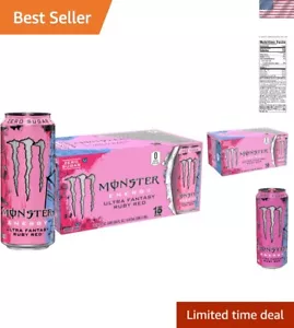 Monster Energy Ultra, Sugar Free Energy Drink, 16Ounce,Pack of 15, Select Flavor - Picture 1 of 7