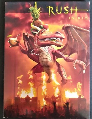 Rush – Rush In Rio DVD 2003 Digipak - Image 1 of 2