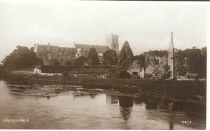 Christchurch Priory - Real Photo - Unposted 1920s - Photochrom, Tunbridge Wells - Picture 1 of 1
