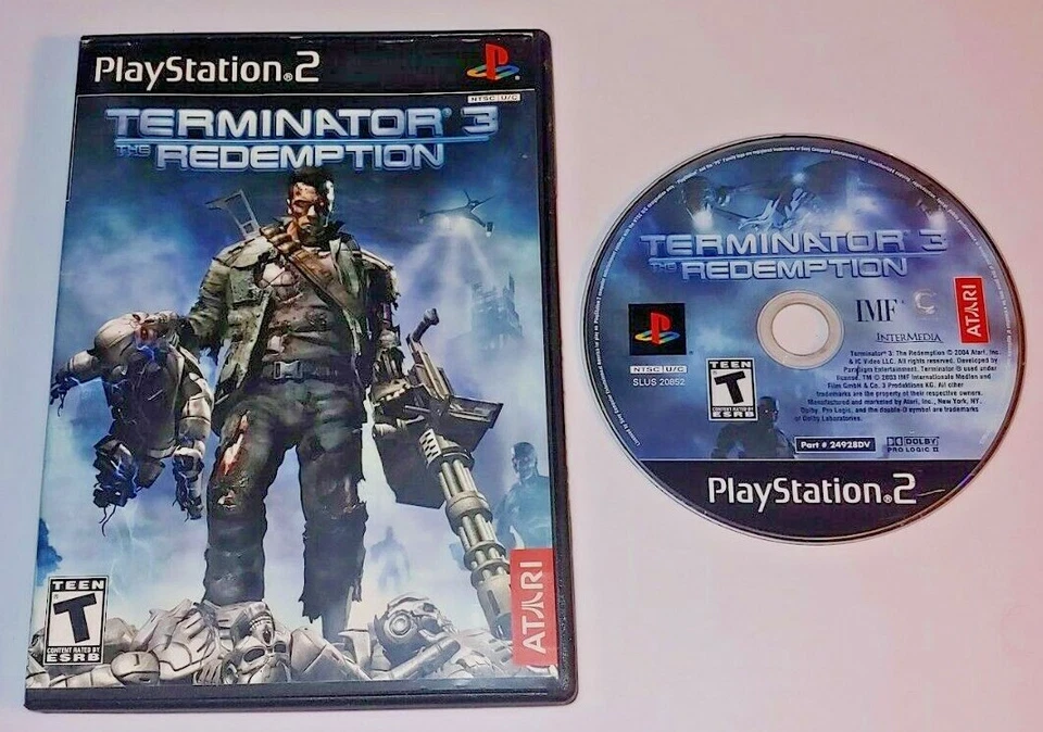 TERMINATOR 3 REDEMPTION Game Playstation 2 PS2 Game Working Tested Rare - Image 1 of 1