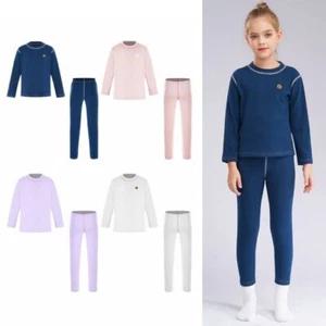 Unisex Kids Set Winter Outfit T-shirt Suit Boys Activewear Sweatshirt Costume - Picture 1 of 59