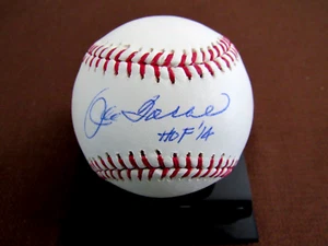 JOE TORRE HOF 14 NEW YORK YANKEES MANAGER SIGNED AUTO OML BASEBALL JSA BEAUTY - Picture 1 of 3