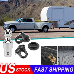 30K Lb Puck System Gooseneck Kit 2-5/16" Ball for Chevy GMC Ford Nissan 60692 - Picture 1 of 22